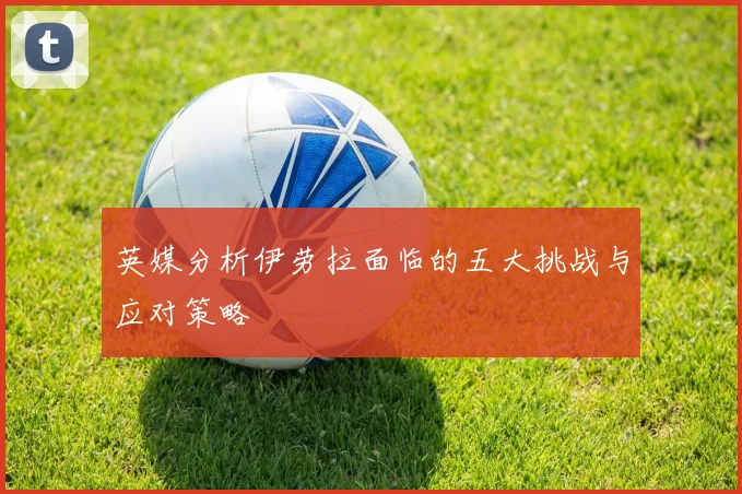 英媒分析伊劳拉面临的五大挑战与应对策略
